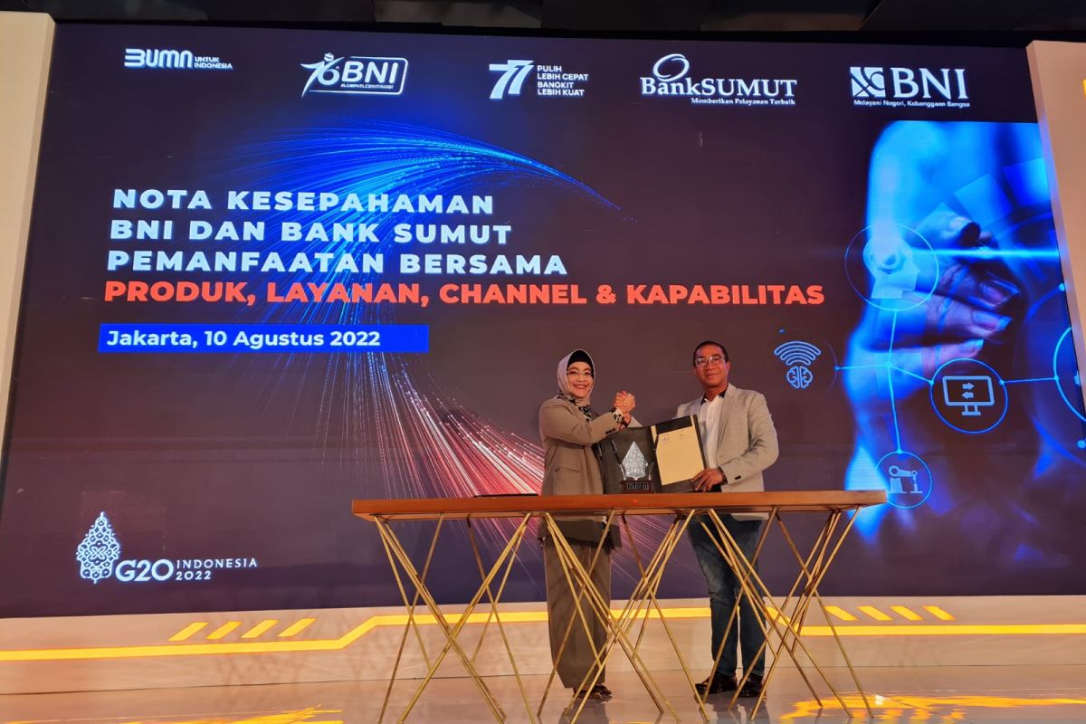 BNI mengusung program Orange Synergy dalam kolaborasi dengan Bank Sumut