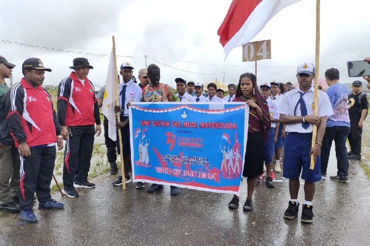 Dandim 1715 Yahukimo apresiasi serangkaian kegiatan jelang HUT Ke-77 RI di Nduga