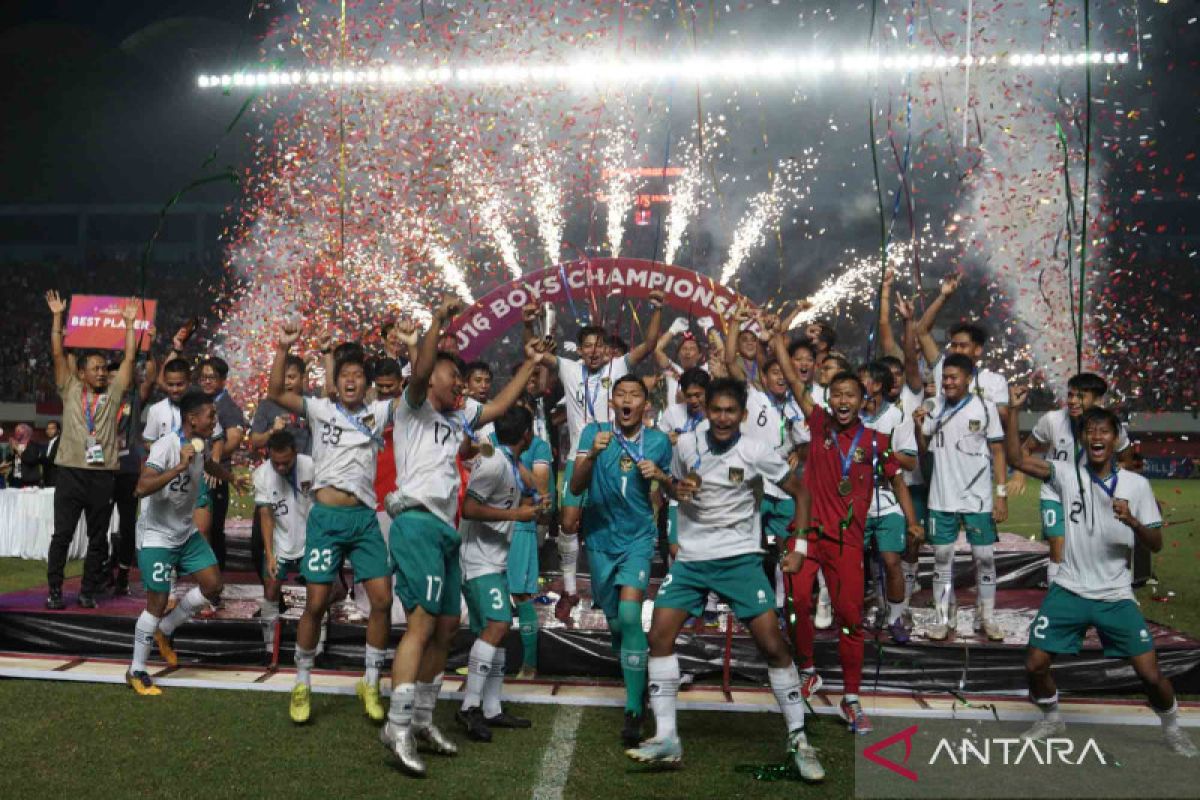 Juarai Piala AFF, Timnas U-16 terima bonus Rp500 juta