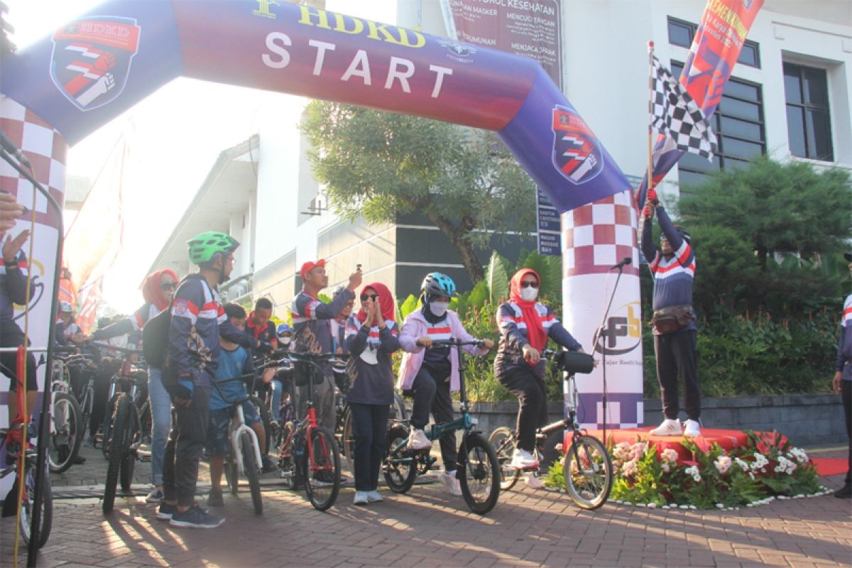 Kemenkumham Jateng gelar Fun Bike