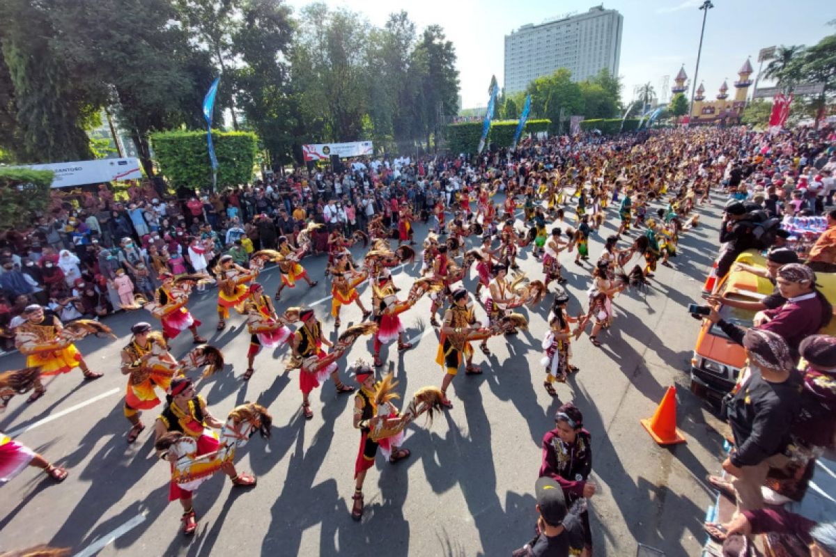 Hari Jadi ke-72 Provinsi Jawa Tengah, dimeriahkan Gamelan Kolosal