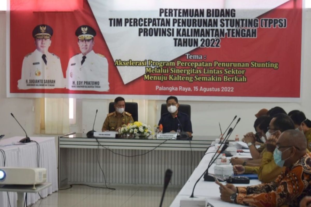 Kalteng targetkan Prevalensi stunting turun 15,38 persen di tahun 2024