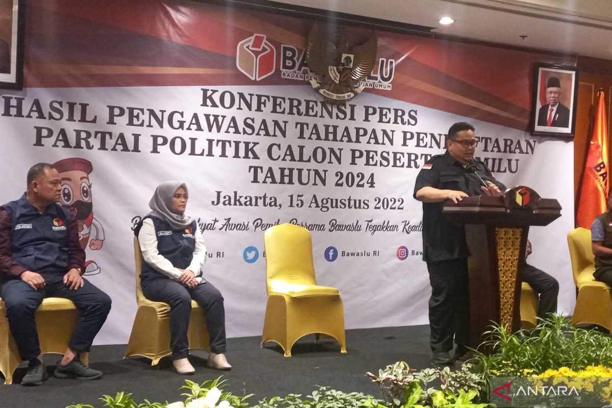 Bawaslu temukan 275 nama pengawas dicatut dalam keanggotaan parpol termasuk di Sultra