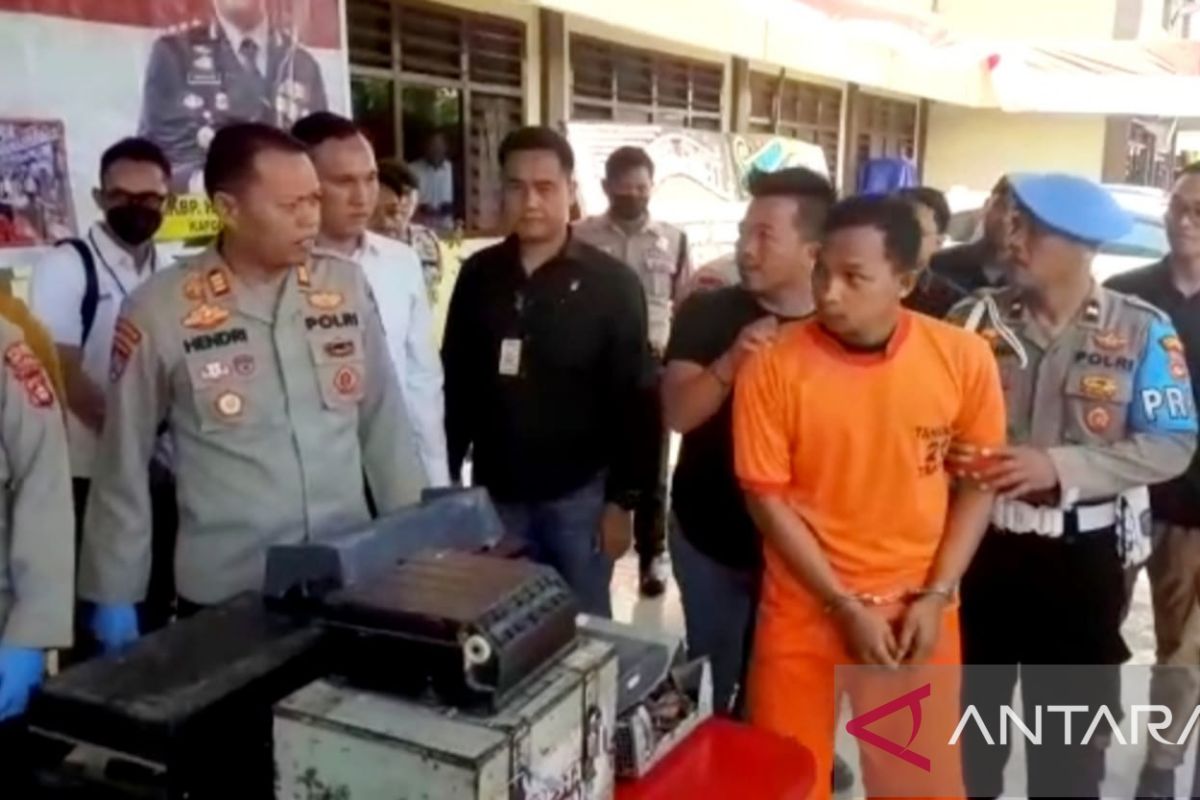 Oknum polisi dalangi pencurian mesin ATM BRI di Lubuk Linggau