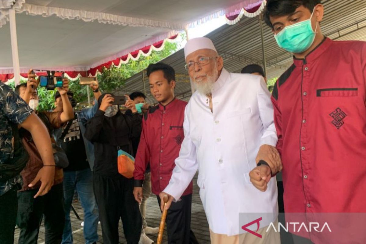 Abu Bakar Ba'asyir hadiri upacara HUT RI