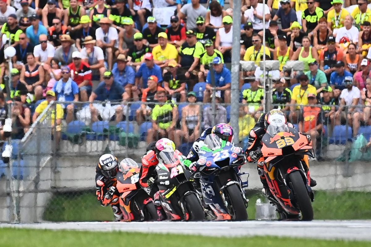 Statistik MotoGP Austria di Red Bull