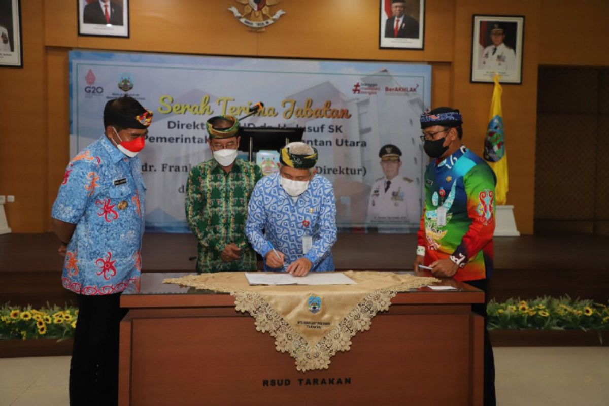 Sertijab Direktur RSUD dr H Jusuf SK, ini amanah Gubernur Kaltara