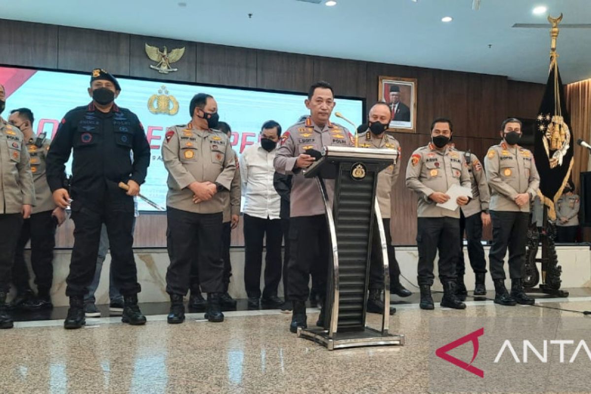 Kapolri Listyo Sigit minta jajaran tindak tegas perjudian