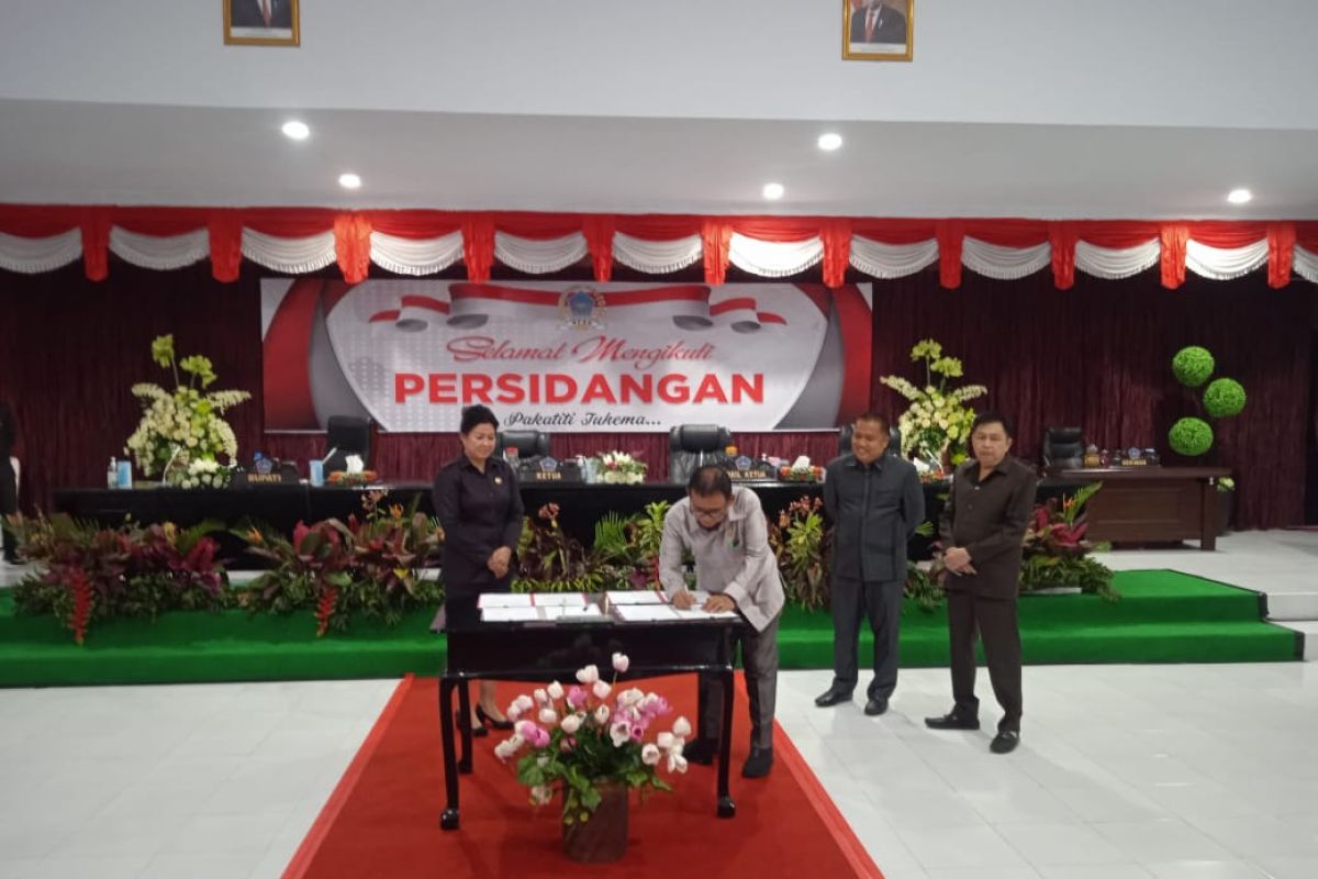 Pemkab Sitaro dan DPRD sepakati KUA-PPAS Perubahan TA 2022