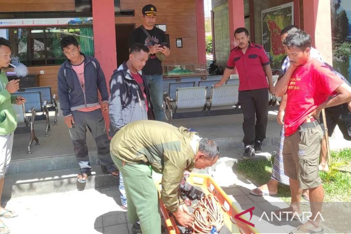 Turis Portugal jatuh ke jurang Gunung Rinjani