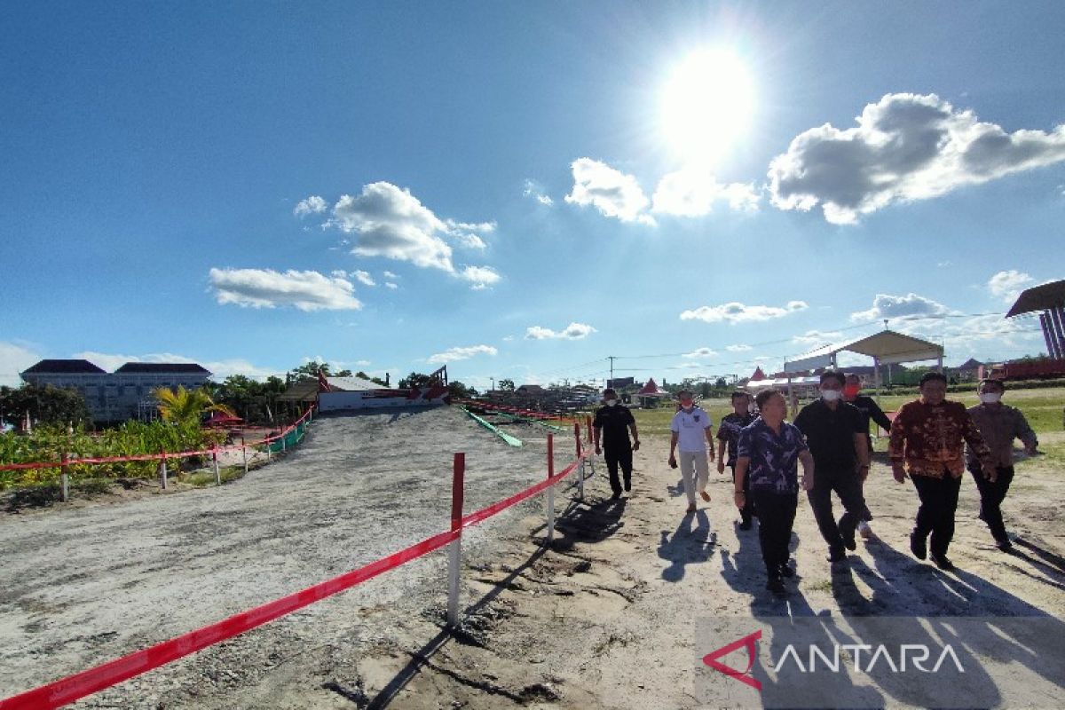 Arena balap UCI MTB Kalteng mampu menampung ribuan penonton