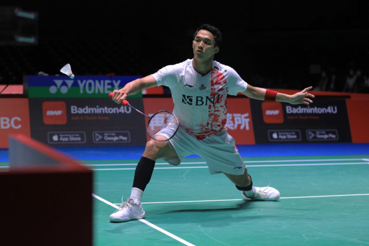 Jonathan Cristie ke babak ketiga Kejuaraan Dunia BWF 2022