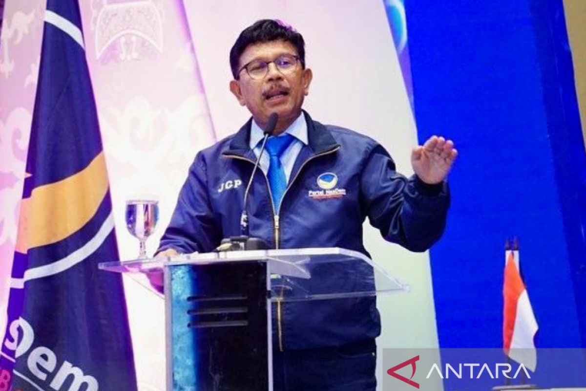 Menteri Nasdem tersangka kasus BTS 4G hoaks!