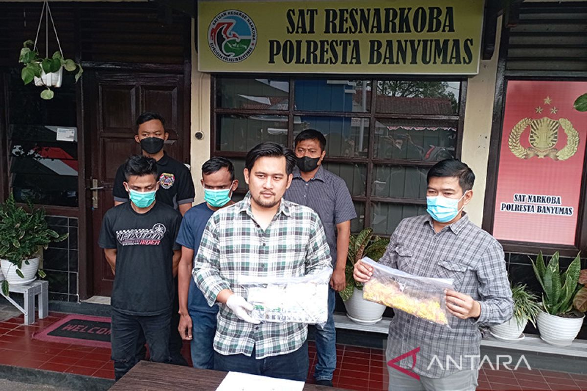 Jaringan pengedar obat terlarang asal Aceh ditangkap di Banyumas