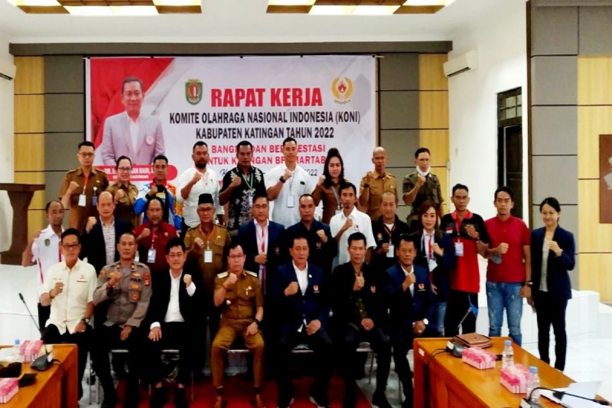 Bupati minta KONI Katingan maksimalkan cabor unggulan raih prestasi