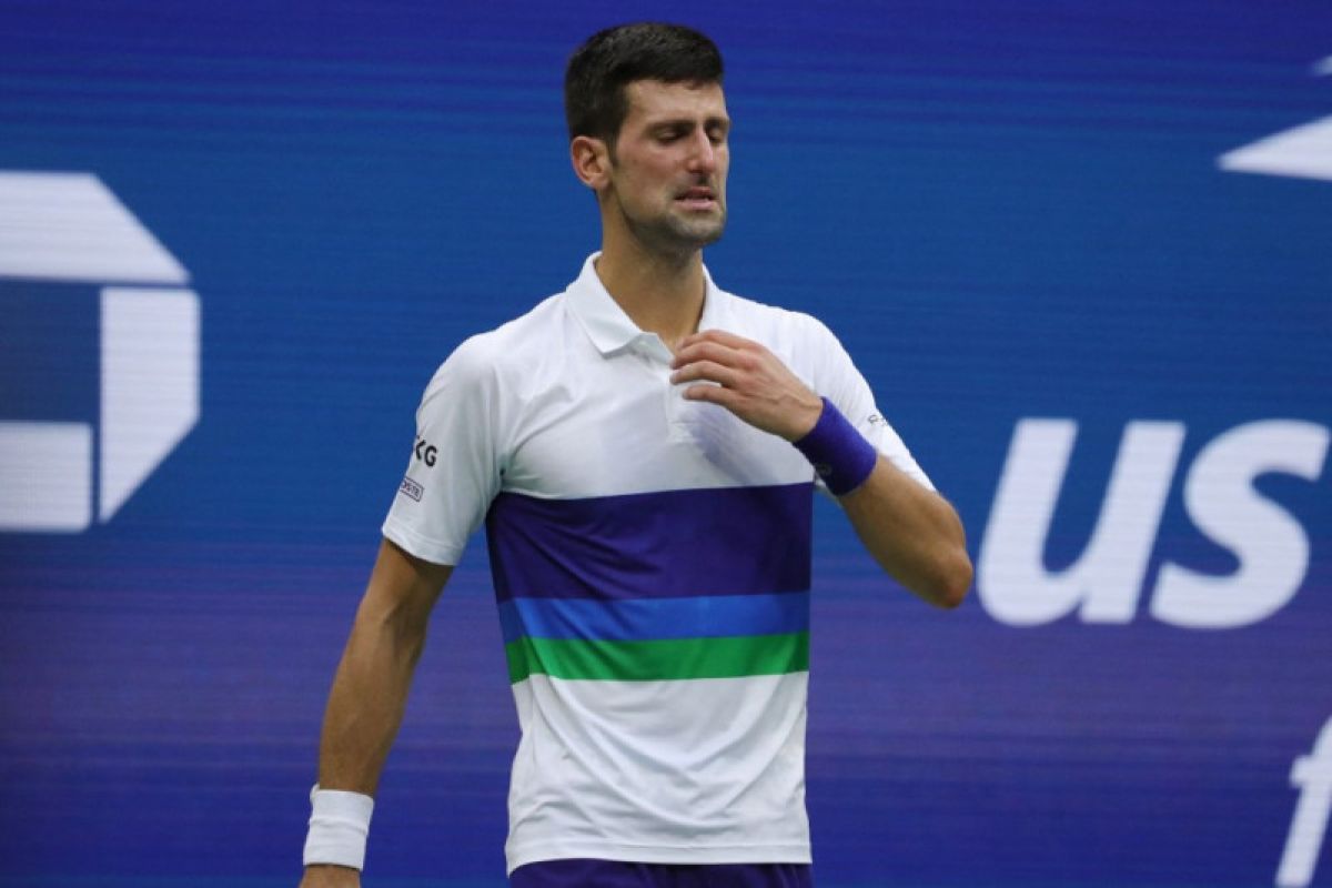 Petenis Djokovic absen pada US Open karena vaksin