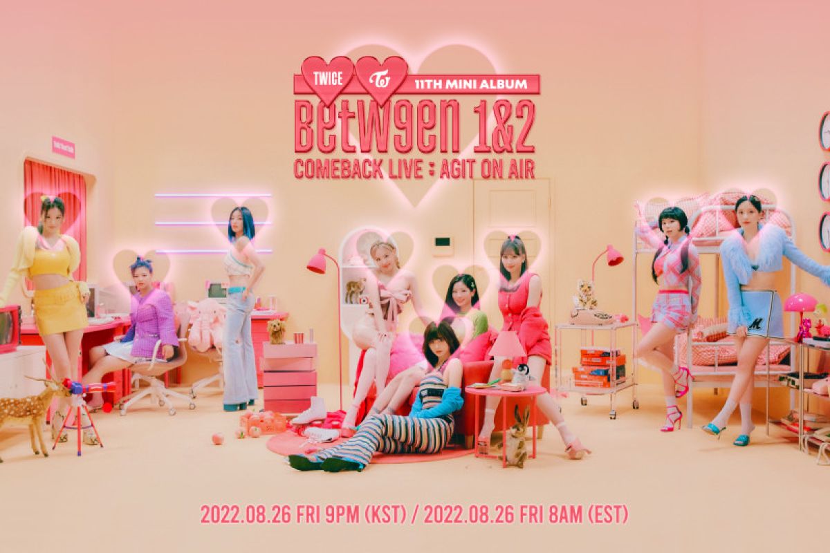 TWICE akan rilis EP baru "Between 1&2"