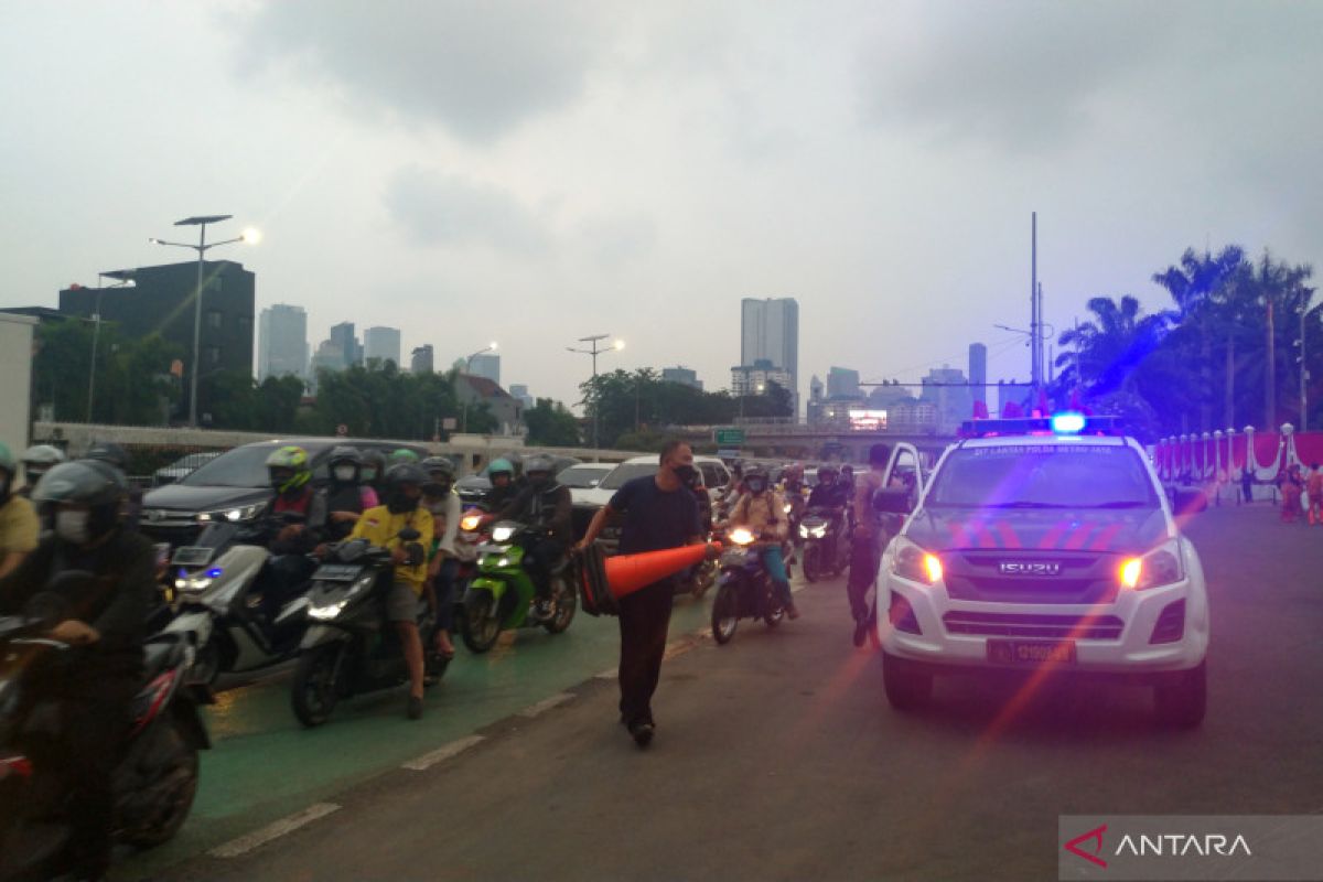 3.000 personel polisi jaga demo tolak kenaikan BBM di depan gedung DPR