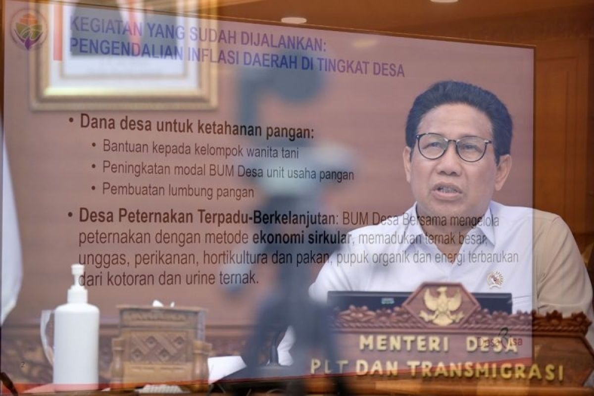 Abdul Halim Iskandar nilai Dana Desa dapat kendalikan laju inflasi desa