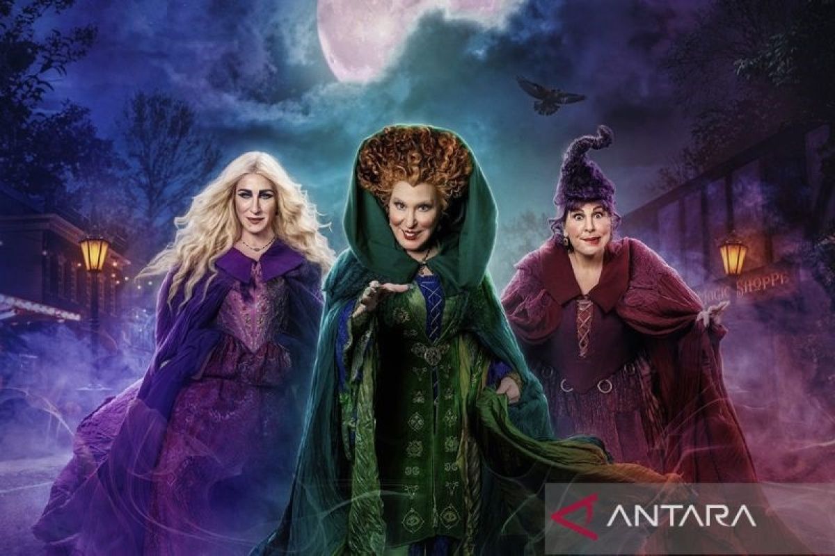 Film "Hocus Pocus 2" akan tayang pada 30 September di Disney+ Hotstar