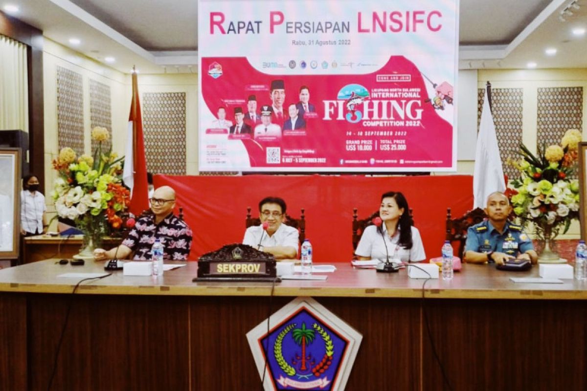 Tim pancing mancanegara ikut LNSIFC 2022 di Sulawesi Utara