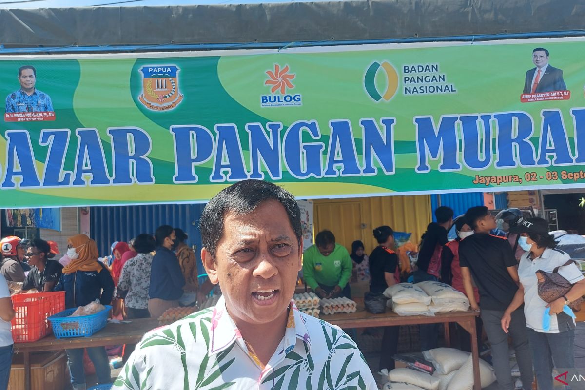 Pemprov Papua : Bazar pangan murah menjaga stabilitas harga