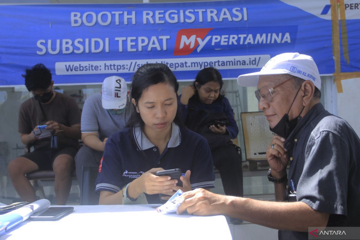 Pertamina catat 9.700 kendaraan di NTT sudah daftar BBM subsidi tepat