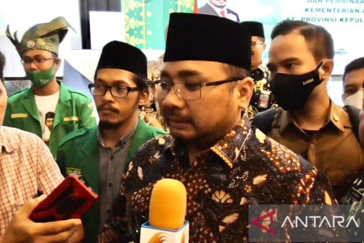 Menag Yaqut Cholil ajukan penambahan kuota haji tahun 2023 hingga 100 persen