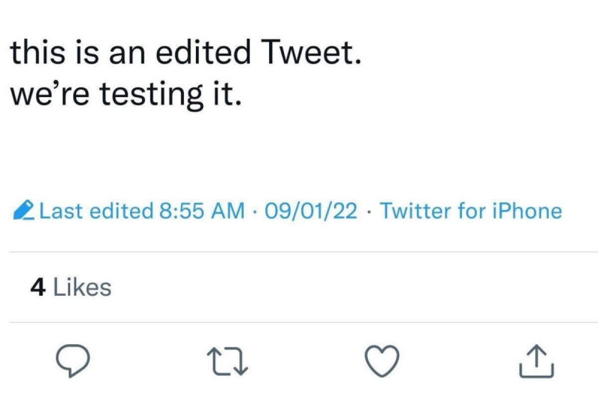 Twitter uji coba fitur 'edit button'