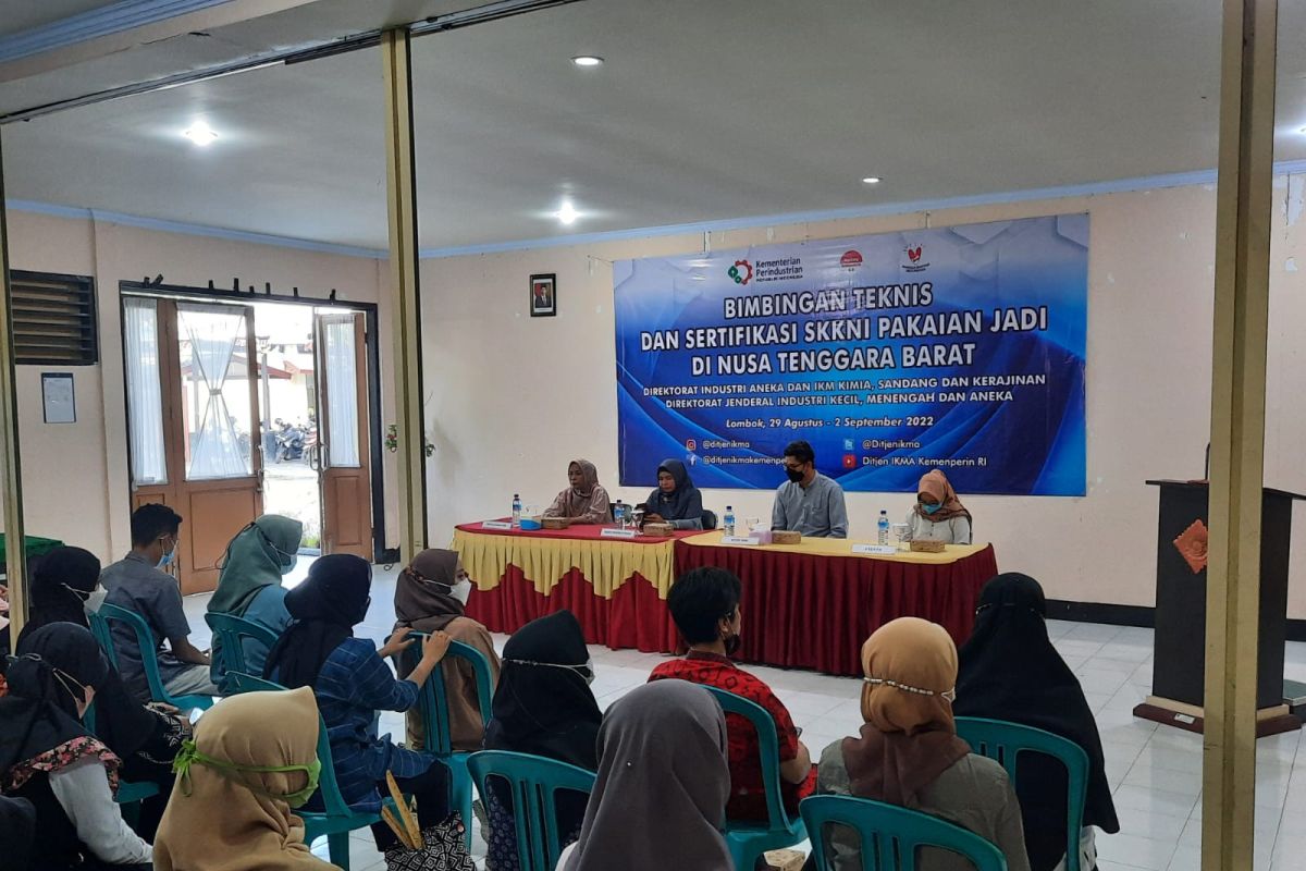 Kementerian Perindustrian bantu NTB menyiapkan SDM industri busana