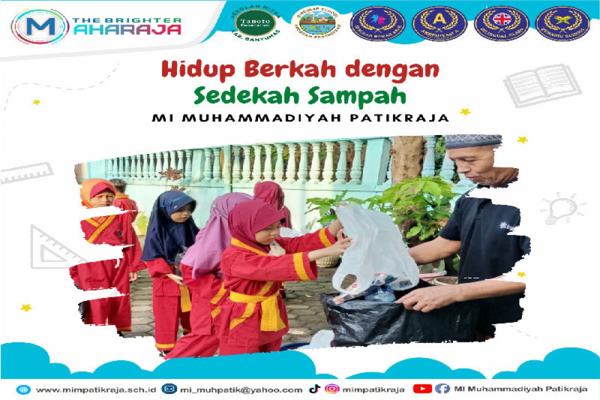 Budayakan sedekah sampah sejak dini