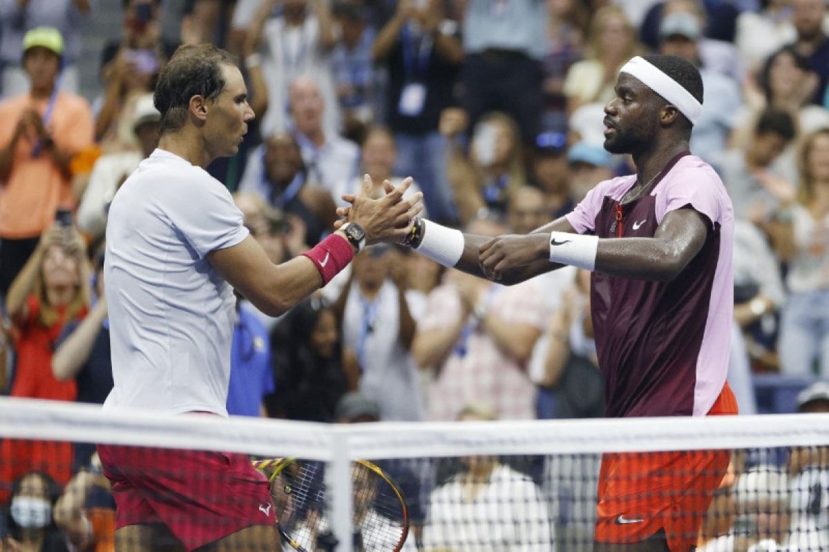 Petenis Rafael Nadal tumbang dari tangan Frances Tiafoe