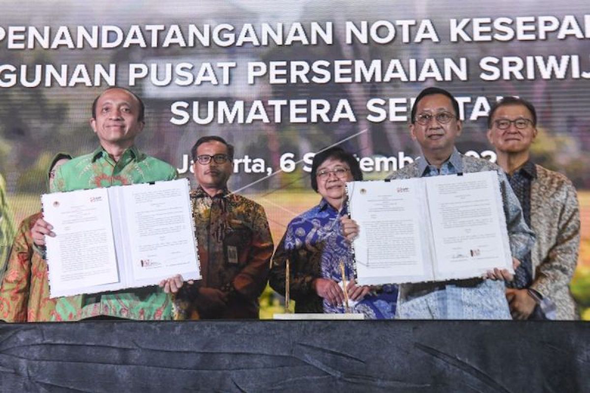 KLHK gandeng APP Sinar Mas bangun Pusat Persemaian Sriwijaya Kemampo di Sumsel