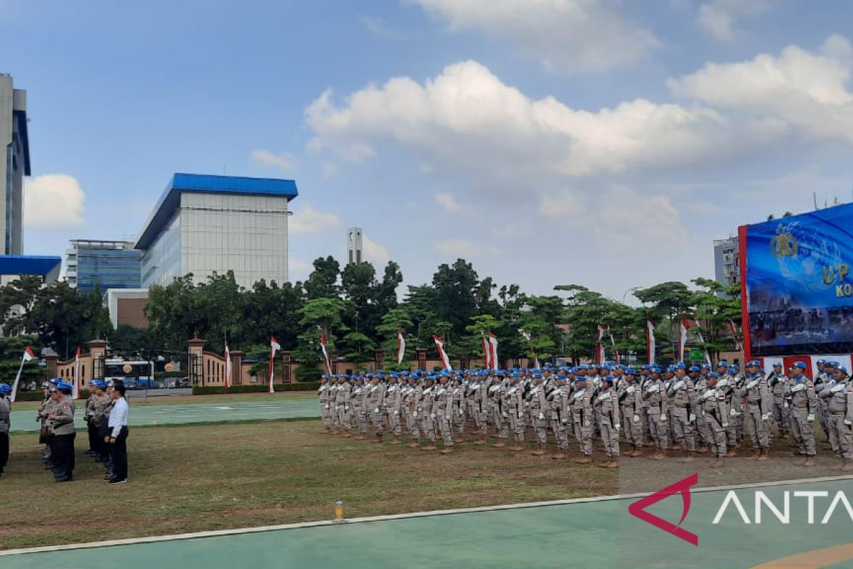 Polri berangkatkan 140 personel Garuda dalam misi perdamaian di Bangui Afrika Tengah