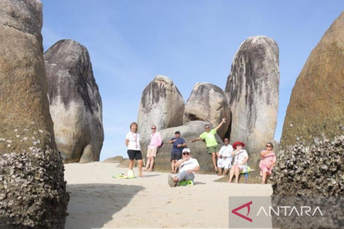 Delegasi G20 terkesima lihat keindahan Pulau Lengkuas Belitung