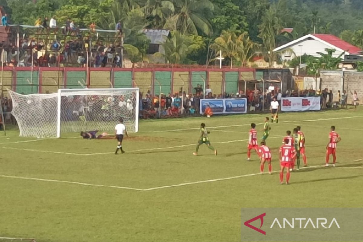 Penalti Marthen Raweyai bawa PSBS Biak kalahkan Deltras 1-0