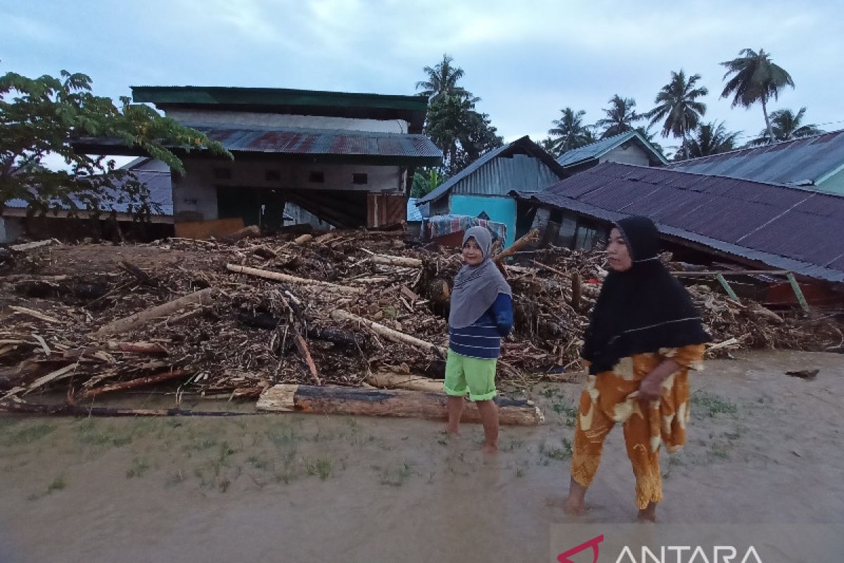 BPBD  lanjutkan penanganan pascabanjir Torue