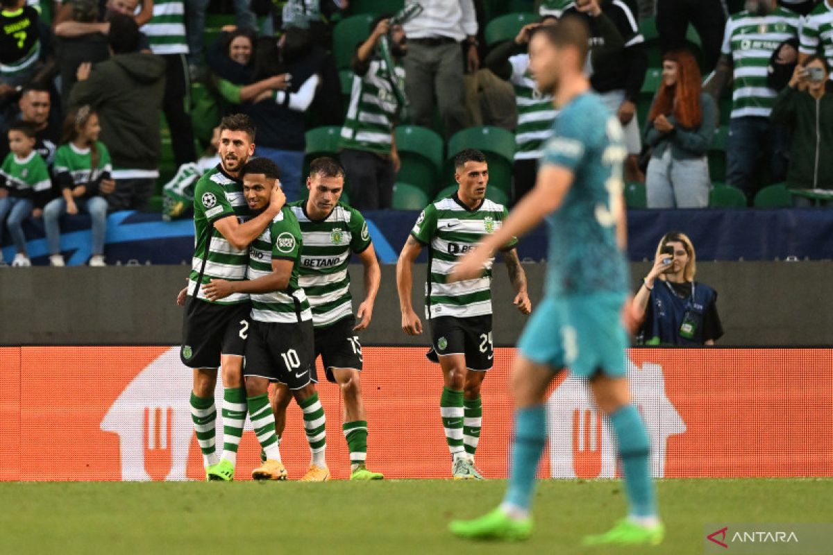 Tottenham Hotspur kalah 0-2 di markas Sporting Lisbon