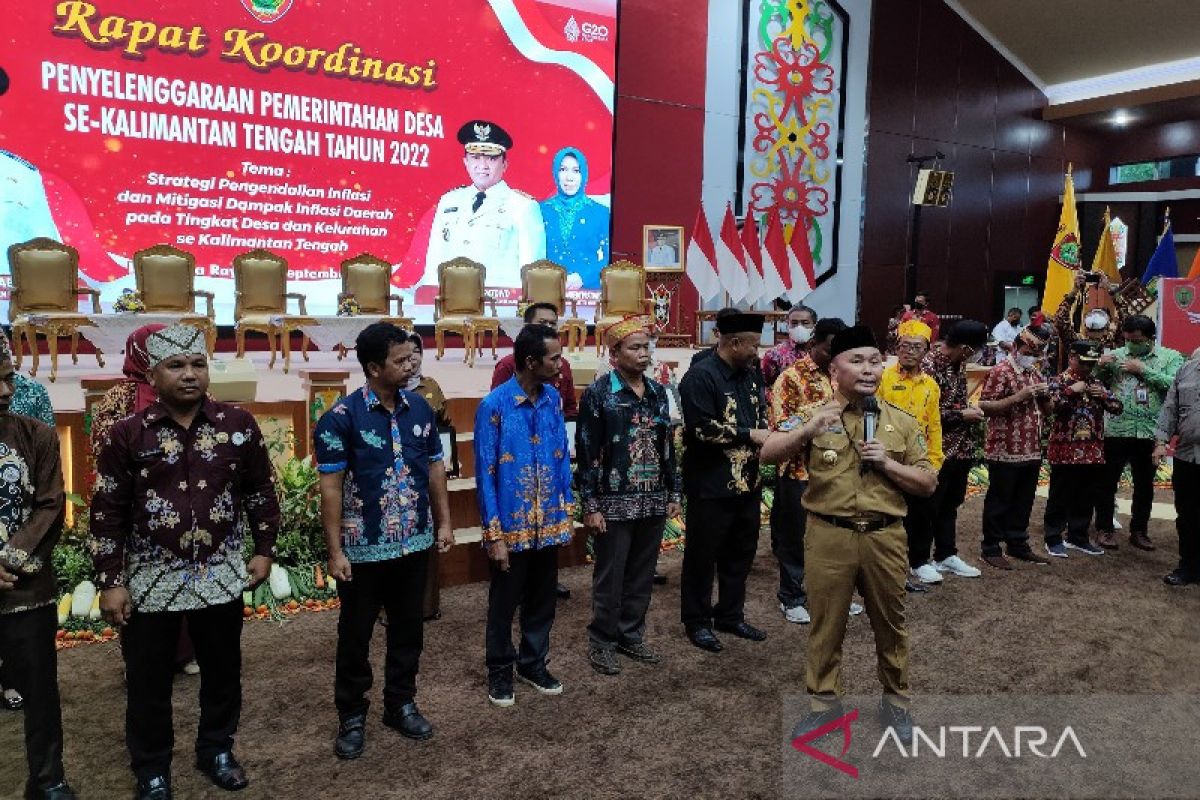 Kalteng optimalkan pengendalian dan mitigasi dampak inflasi hingga ke desa