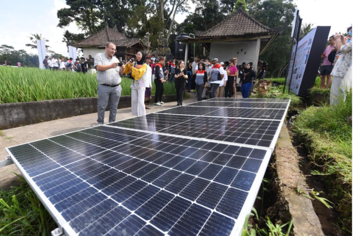 Delegasi G20 kunjungi desa berbasis EBT Desa Kliki Ubud, Bali