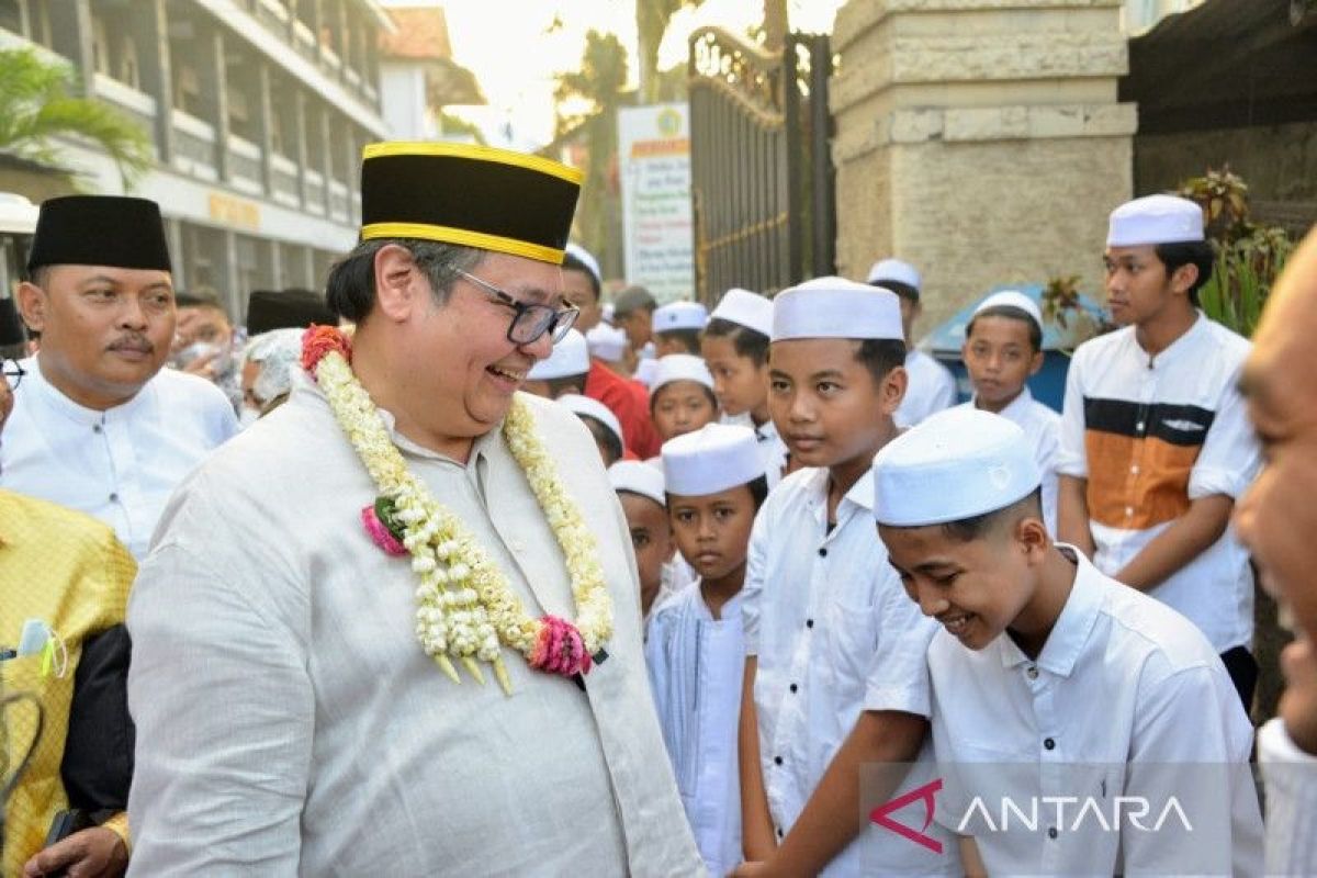 Menko Airlangga dorong peran penting pondok pesantren dalam memajukan ekonomi umat