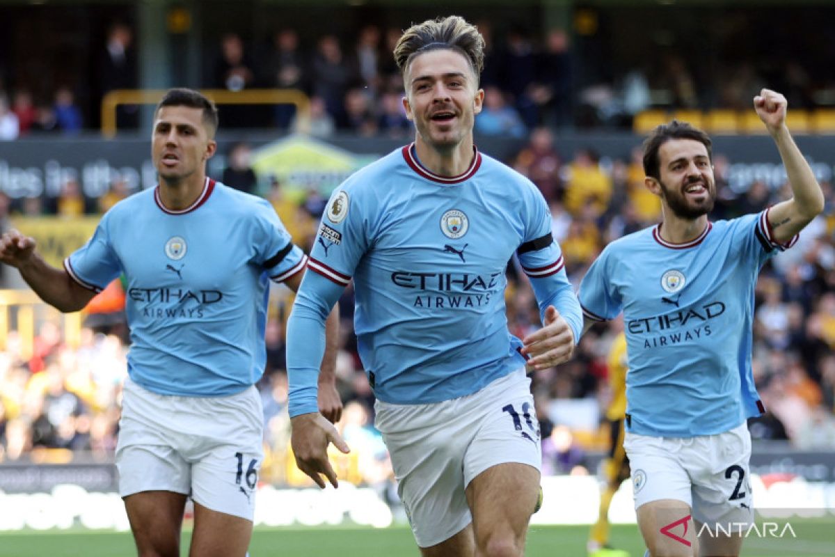 Manchester City cukur Wolverhampton tiga gol