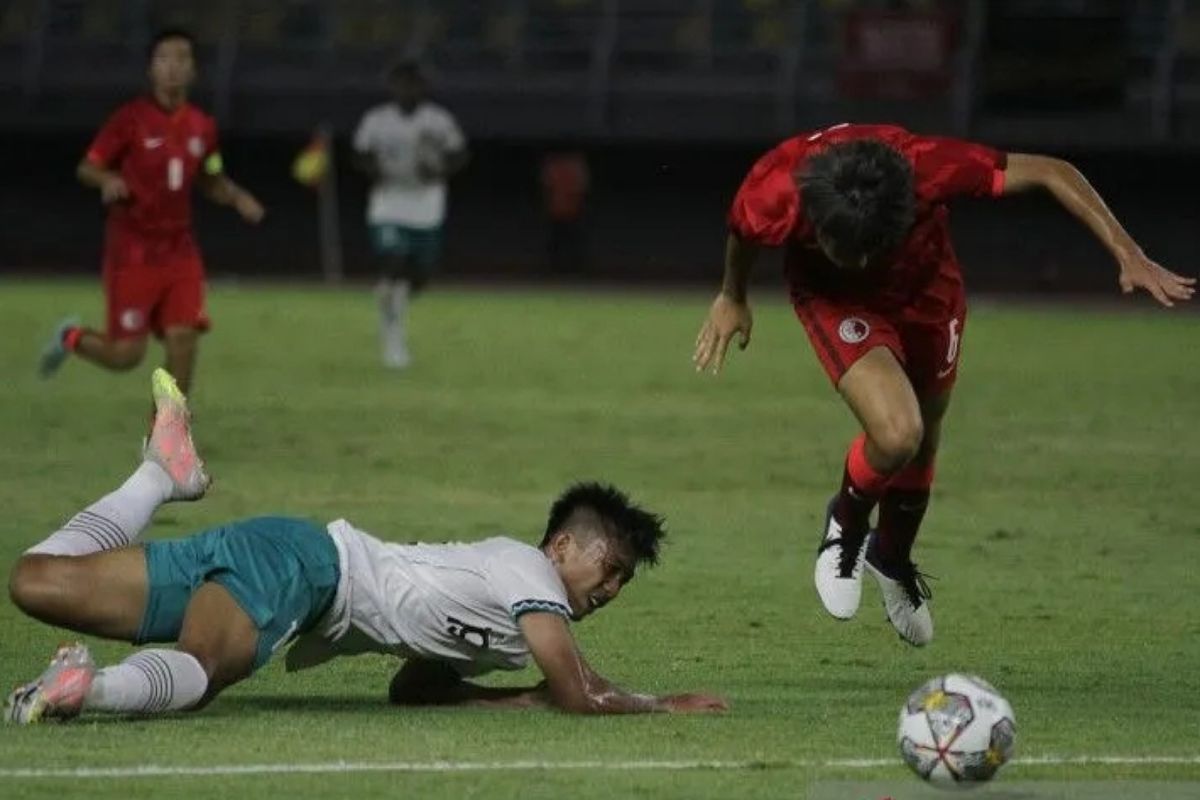 Kualifikasi Piala Asia U-20,  Indonesia tekuk Hong Kong 5-1