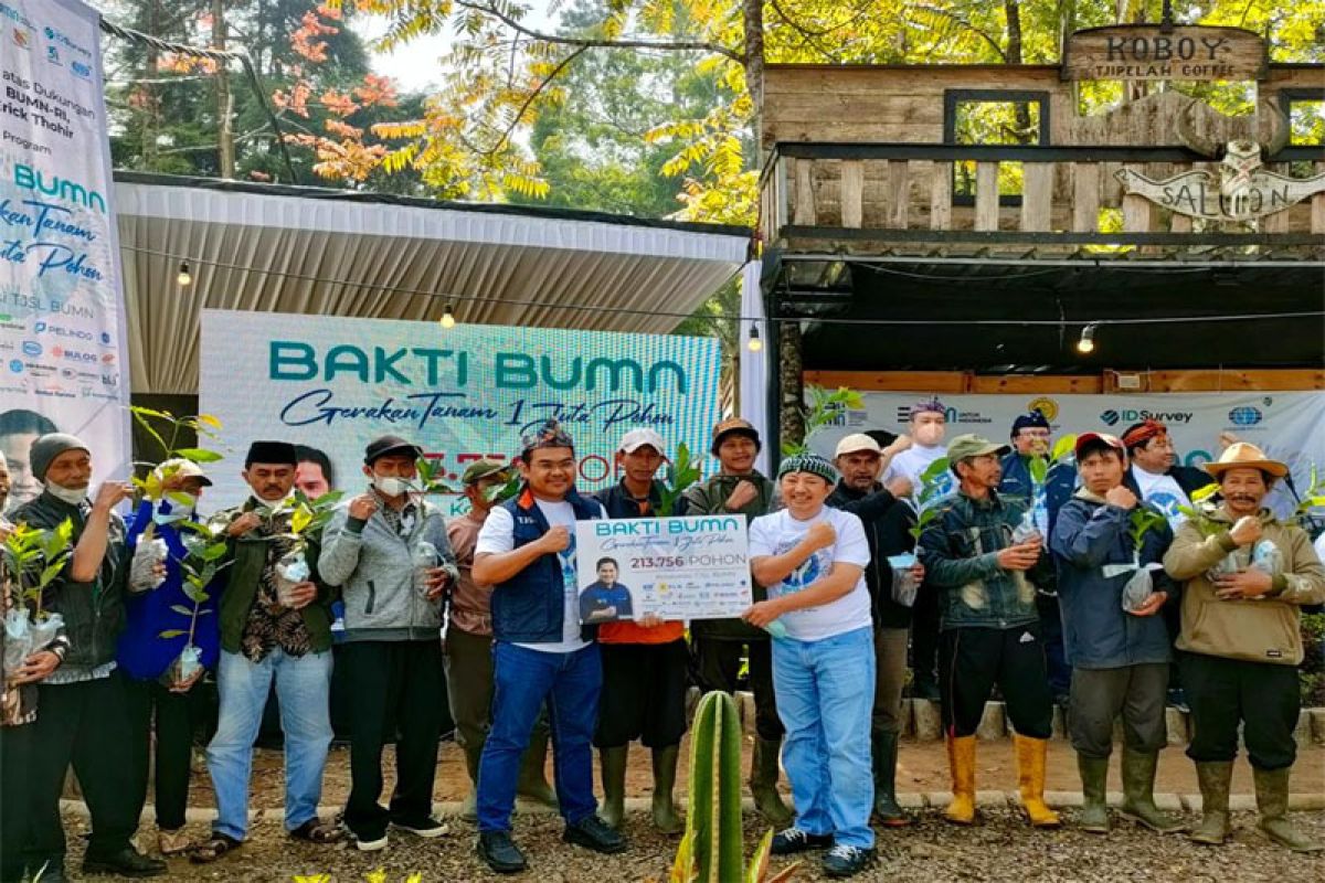 Jasa Raharja tanam 20.000 pohon di seluruh Indonesia