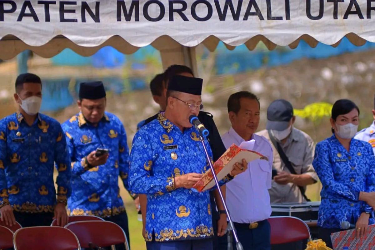 Wabup Djira pimpin upacara Hari Perhubungan Nasional tingkat Morut