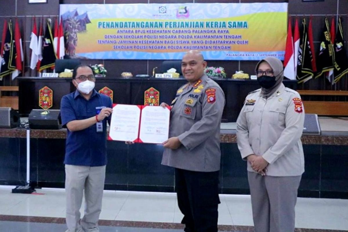 BPJS Kesehatan-Polda Kalteng kerja sama permudah siswa SPN akses JKN