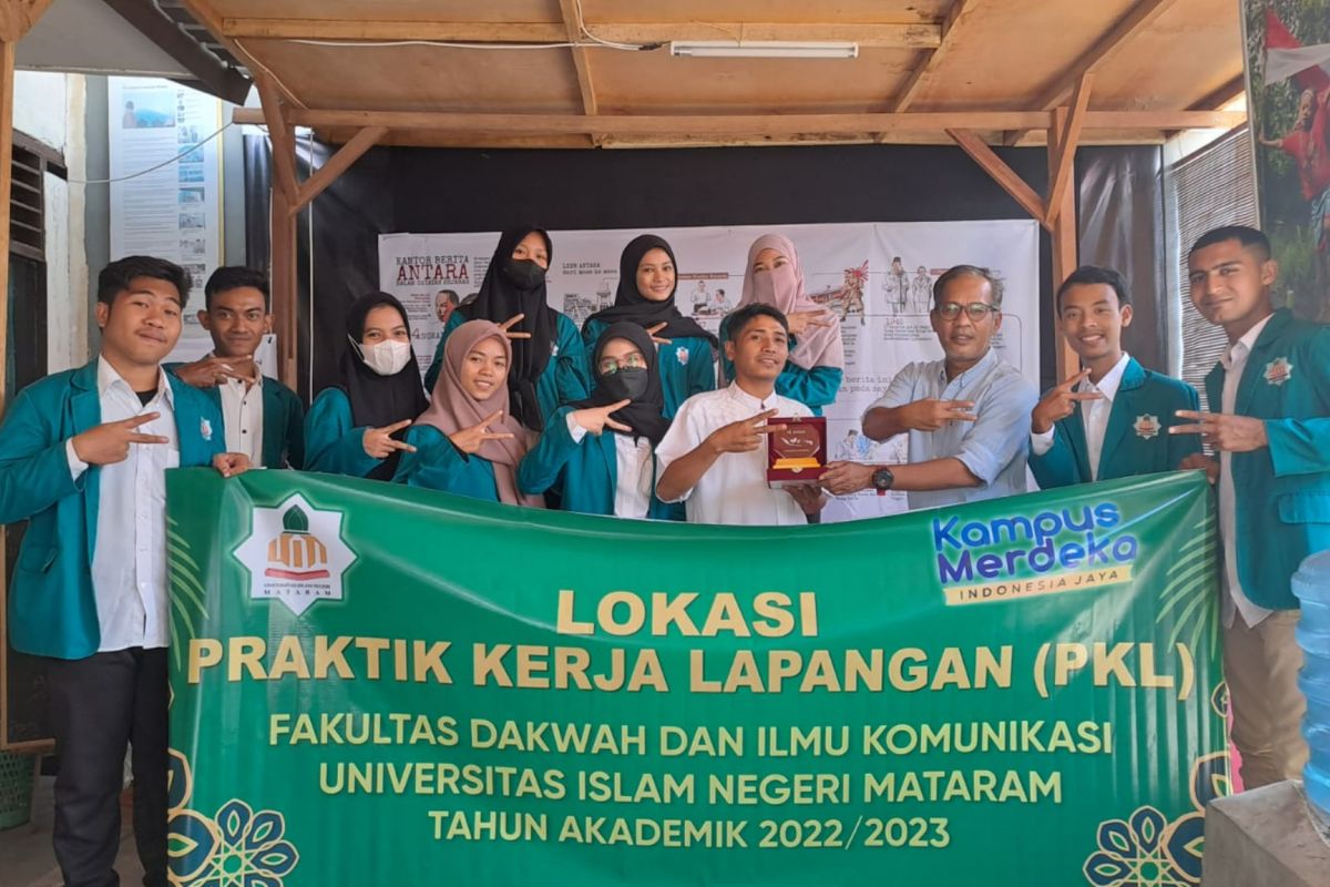 Sepuluh mahasiswa UIN Mataram magang di ANTARA NTB