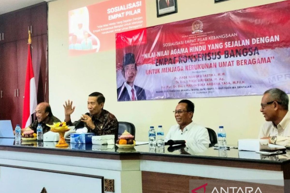 MPR ajak pemuda Bali berani suarakan nilai Pancasila