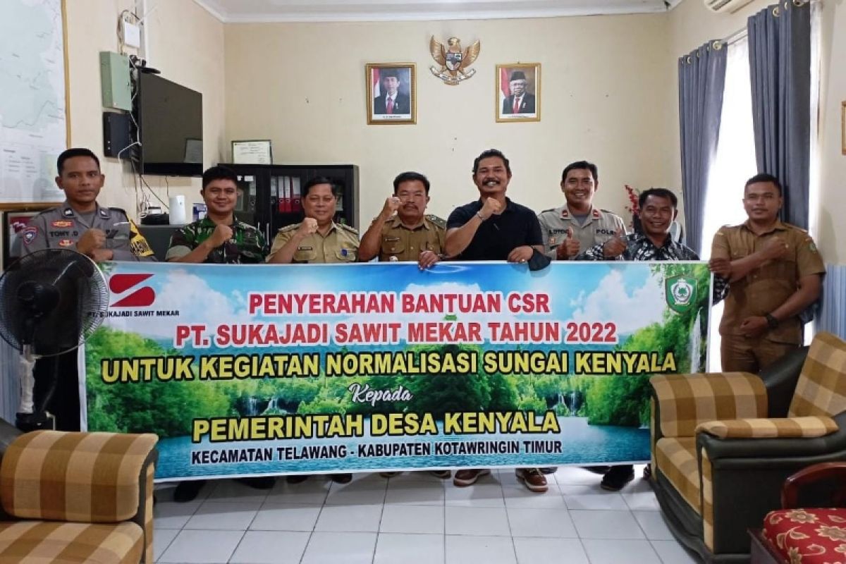 PT SSM dan PT MAS bantu normalisasi 9 kilometer Sungai Kenyala