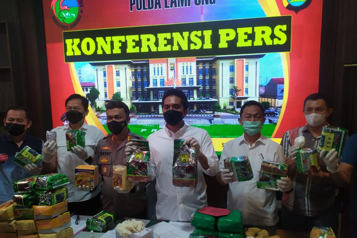 Polisi gagalkan penyelundupan 35 kilogram sabu dari Sumatera ke Jawa